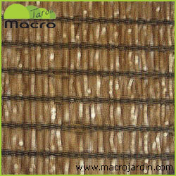 Malla ocultaci�n o sombreo marr�n 100% 1 X 5 m. Fabricaci�n propia