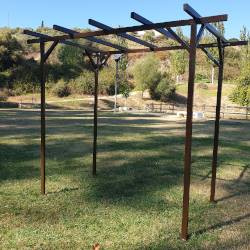 Pergola 3x2 m. Metalica