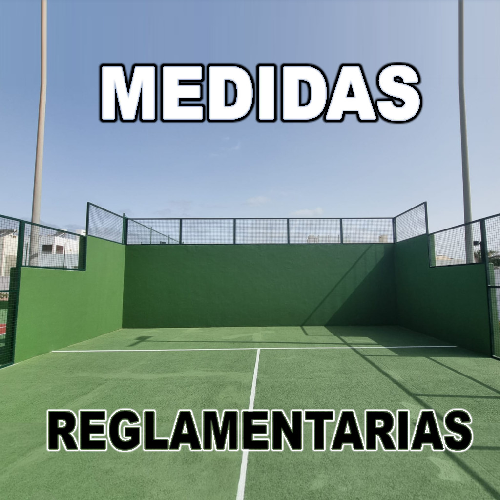 Kit de cerramiento para pista de padel de medidas reglamentarias, lacado verde