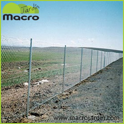 Malla simple torsion 1.5 m. de alto 25m. de largo